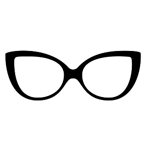 Tvar obrouček: Cat-eye